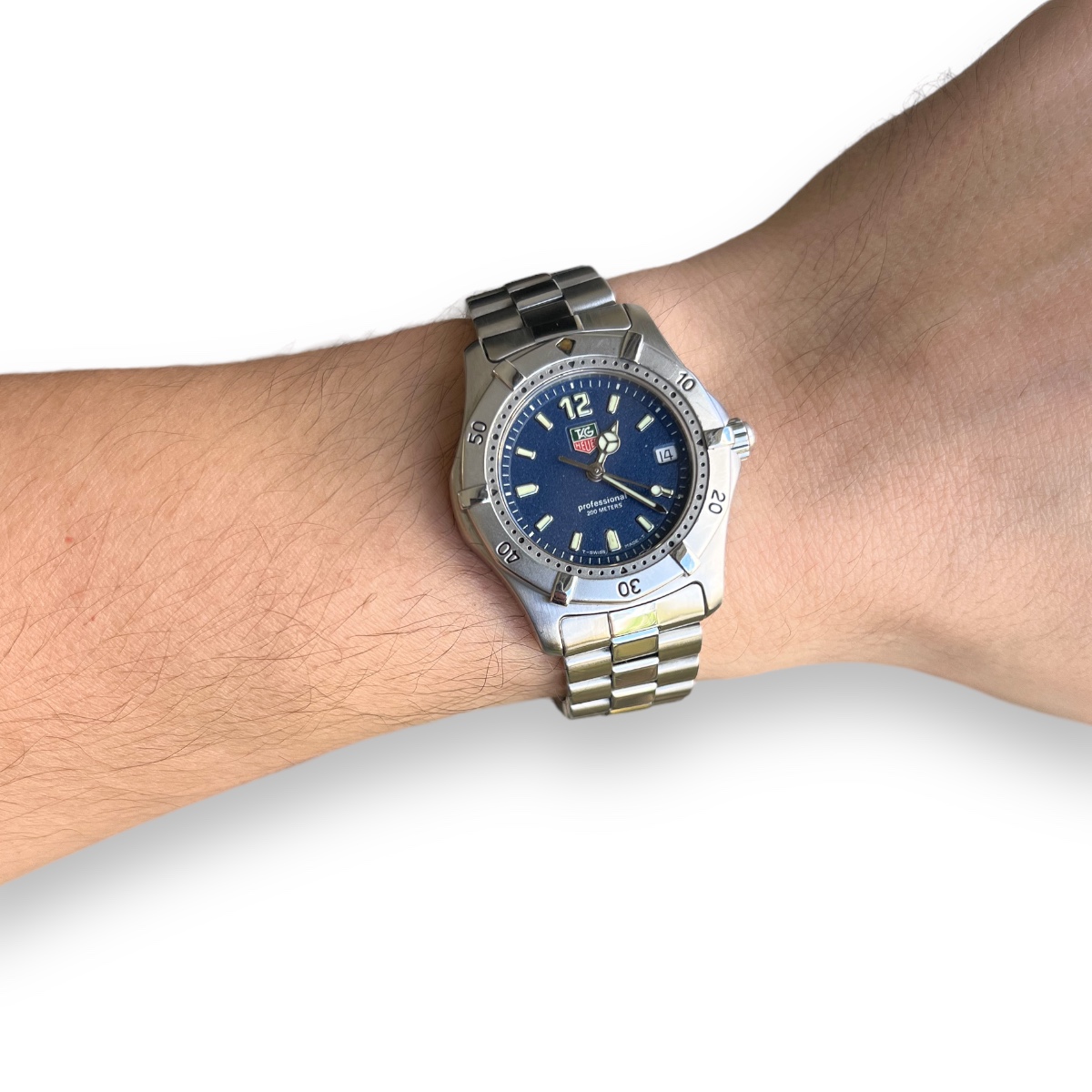 Tag Heuer S rie 2000 36mm Mostrador Azul en 12x sem juros