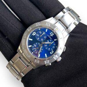 Movado Sport Chronograph Blue Dial em Aço em até 12x sem juros!