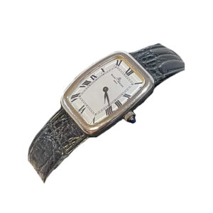 Baume & Mercier Curvex De Ouro Branco - Raridade