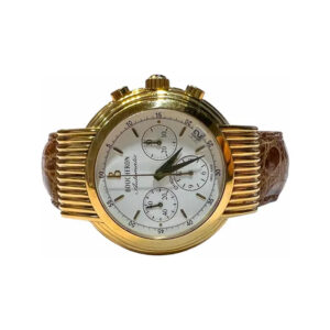 Boucheron Chronographe de Ouro - Raridade - Completo