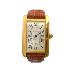 Cartier Tank Americaine Xl em Ouro Amarelo, Jumb e raro