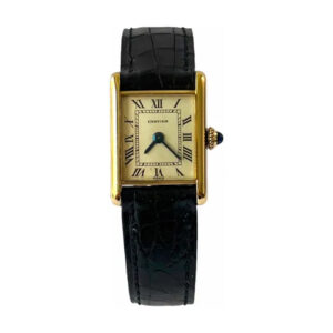 Cartier Tank Louis Lady em Ouro Vintage dos Anos 70 - Raro