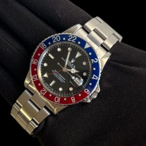 Rolex GMT MASTER 16750 , Pepsi , Acrílico , Vintage , Oyster e com um bezel Extra!