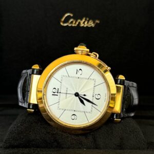 Cartier Pasha 42mm De Ouro Rosa, Impecável e completíssimo!