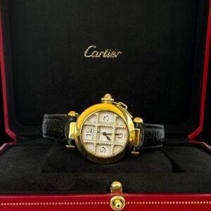 Cartier Pasha Lady De Ouro Amarelo Com Diamantes!!!