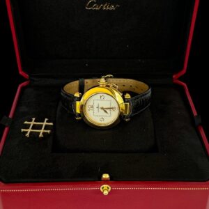 Cartier Pasha Lady De Ouro Amarelo Com Diamantes!!!