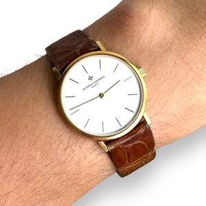 Vacheron Constantin Patrimony Ultra Thin Social em Ouro