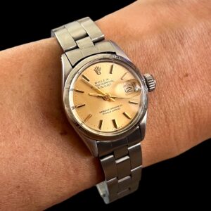 Rolex Datejust Lady 26mm Oyster, Todo Aço - Automático