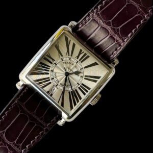 Franck Muller Master Square em Ouro Branco 42mm & Automático