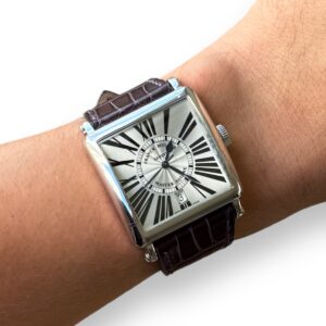 Franck Muller Master Square em Ouro Branco 42mm & Automático