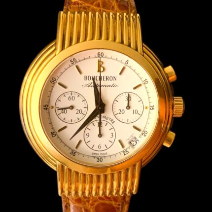 Boucheron Chronographe Solis em Ouro , Automático e Completo!