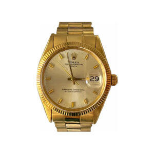 Rolex Date Full Gold 34mm Raro Colecionável comprado em 1969