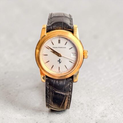 Girard Perregaux Ferrari de Ouro Amarelo - Ref 8025 - Raro