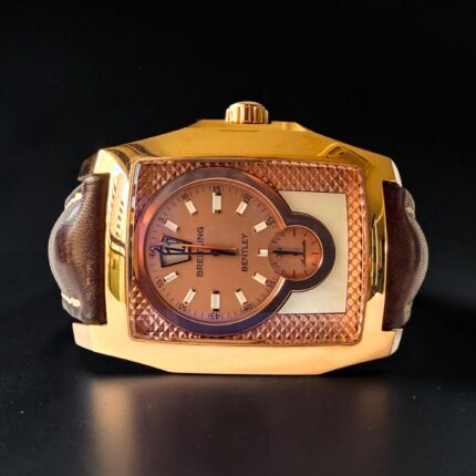 Breitling Bentley Flying B Ouro Rosa Jumping Hour Raríssimo