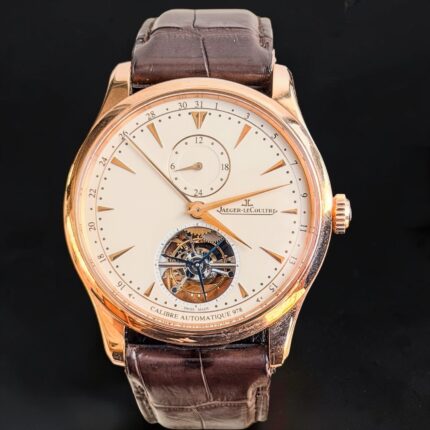 Jaeger Lecoultre Master Turbilhão Grand Tradition Rose Gold