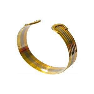 Bracelete Cartier Double C Trinity 16mm Rara