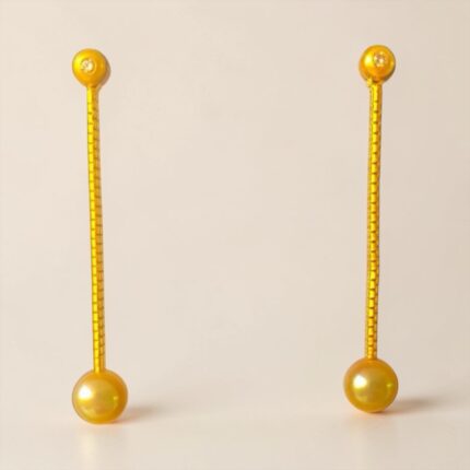 Brinco H.stern Pérolas E Diamantes Em Ouro Em 12x S/juros!!!