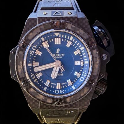 Hublot Oceanographic Blue Dial 48mm Carbono & Borracha!!!