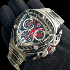 Tonino Lamborghini Spyder Chrono Aço & Fibra de carbono!