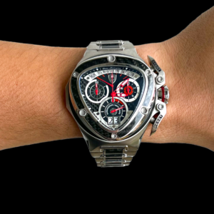 Tonino Lamborghini Spyder Chrono Aço & Fibra de carbono!