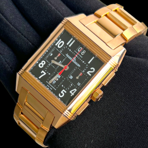 Jaeger-Lecoultre Reverso Squadra Full Gold , Chronograph , Gmt & S.Limitada de 30 peças!