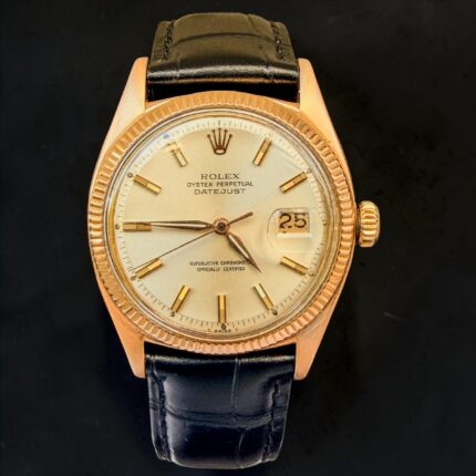 Rolex Datejust Pink Gold 36mm , Vintage , Ref 6605 & Raro!!!