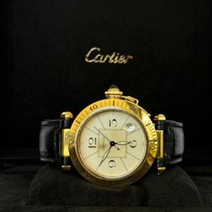 Cartier Pasha em Ouro , 38mm &  Automático