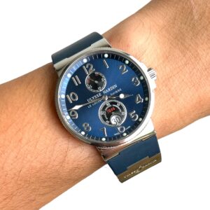 Ulysse Nardin Maxi Marine Diver Blue 41mm , Borracha e Raro!