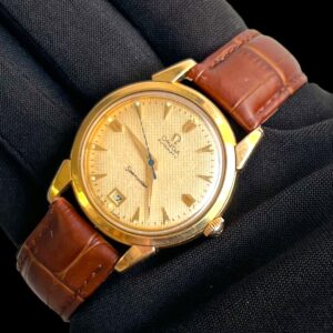 Omega Seamaster Calendar Pink Gold 18k , Década de 50 e Raridade!