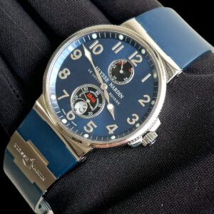 Ulysse Nardin Maxi Marine Diver Blue 41mm , Borracha e Raro!