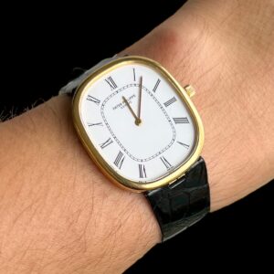 Patek Philippe Ellipse Ref 3738 , Ouro Amarelo , Automático e Raro!