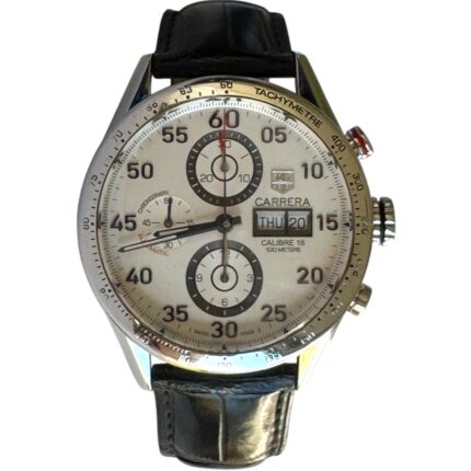 Tag Heuer Carrera Chronograph Calibre 16 , 43mm & Completo!