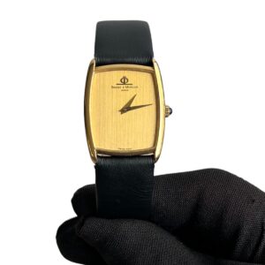 Baume Mercier em Ouro , Social , Retangular , Unissex & Vintage!