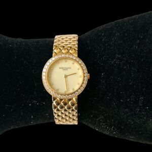 Patek Philippe Calatrava Lady Full Gold & Diamonds