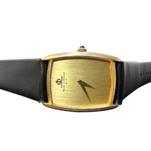 Baume Mercier em Ouro , Social , Retangular , Unissex & Vintage!