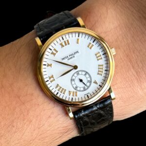 Patek Philippe Calatrava em ouro amarelo , Ref 5022 & 33mm!!