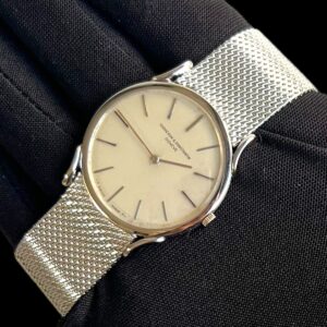 Vacheron Constantin Patrimony Ultra Thin todo em ouro branco !