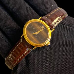 Baume & Mercier em ouro , Lady , Olho de Tigre e Vintage!