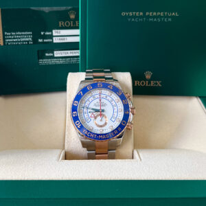 Rolex Yacht-Master II Aço & Ouro Rosa 44mm & Completo!