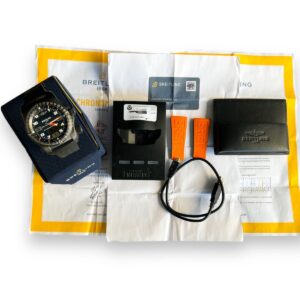 Breitling Emergency II Night Mission 51mm , Black & Orange!