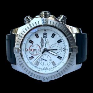 Breitling Super Avenger 48mm , Chronograph , Aço , Borracha em 12x sem juros!