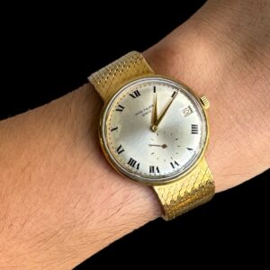 Patek Philippe Calatrava Automático , Full Gold & Raridade!