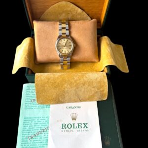 Rolex Oyster Perpetual Aço e Ouro , 34mm , Vintage , Raro & Completo!