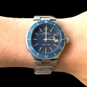 Tudor Prince OysterDate Chrono-Time Blue Dial , Raridade!