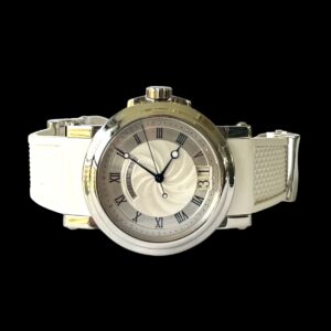 Breguet Marine Big Date Ref 5817 Aço , Borracha & Impecável