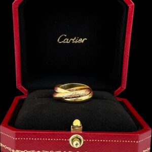 Anel Cartier Trinity em Ouro Rosa , Ouro Amarelo e Ouro Branco!