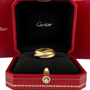 Anel Cartier Trinity em Ouro Rosa , Ouro Amarelo e Ouro Branco!