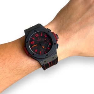 Hublot Big Bang Thailand All Black e Red , S.Limitada de 30 peças!