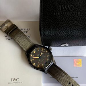 IWC Big Pilot Top Gun Miramar Cerâmica 48.6mm & Completo!