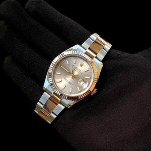 Rolex Datejust 41 Ouro Rosa , Aço & Completo!